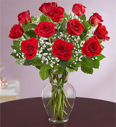 12  Premium Red Rose Bouquet  from Clermont Florist & Wine Shop, flower shop in Clermont