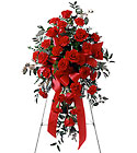 Sweet Thought Standing Spray from Clermont Florist & Wine Shop, flower shop in Clermont