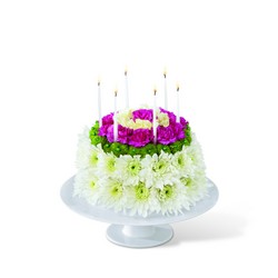 Wonderful Wishes Floral Cake from Clermont Florist & Wine Shop, flower shop in Clermont