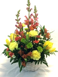 Spring Basket Mix by Clermont Florist from Clermont Florist & Wine Shop, flower shop in Clermont