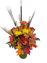 Autumn Mason Jar from Clermont Florist & Wine Shop, flower shop in Clermont