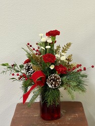 Country Charm Christmas from Clermont Florist & Wine Shop, flower shop in Clermont