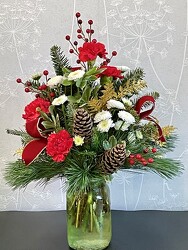Country Charm Christmas from Clermont Florist & Wine Shop, flower shop in Clermont