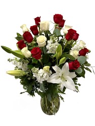 Roses and Lilies By Clermont Florist from Clermont Florist & Wine Shop, flower shop in Clermont