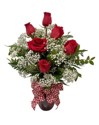 Valentine 's 6 Roses by Clermont Florist from Clermont Florist & Wine Shop, flower shop in Clermont