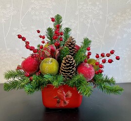 Cozy Christmas from Clermont Florist & Wine Shop, flower shop in Clermont