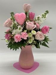 Loved Vase from Clermont Florist & Wine Shop, flower shop in Clermont