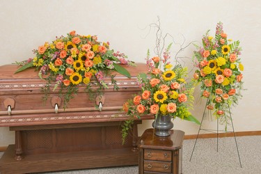Heaven's Sunset Trio from Clermont Florist & Wine Shop, flower shop in Clermont