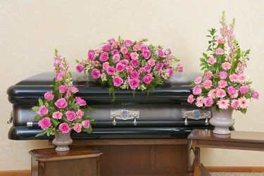 Peaceful Pink Trio from Clermont Florist & Wine Shop, flower shop in Clermont