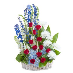 Honor Basket Tribute from Clermont Florist & Wine Shop, flower shop in Clermont