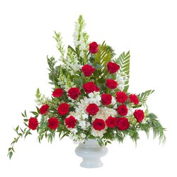 Enduring Strength Urn from Clermont Florist & Wine Shop, flower shop in Clermont