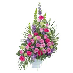 Forever Cherished Crescent Spray from Clermont Florist & Wine Shop, flower shop in Clermont
