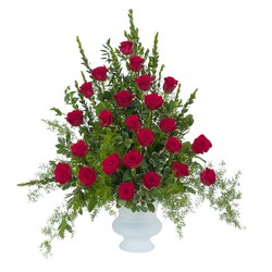 Royal Rose Urn from Clermont Florist & Wine Shop, flower shop in Clermont