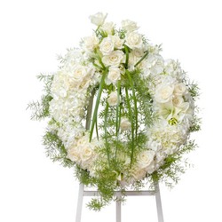 Elegant Wreath from Clermont Florist & Wine Shop, flower shop in Clermont