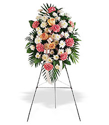 Gentle Thoughts Spray from Clermont Florist & Wine Shop, flower shop in Clermont